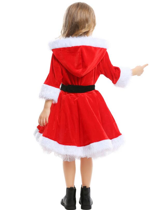 F68179 santa claus costume for girls